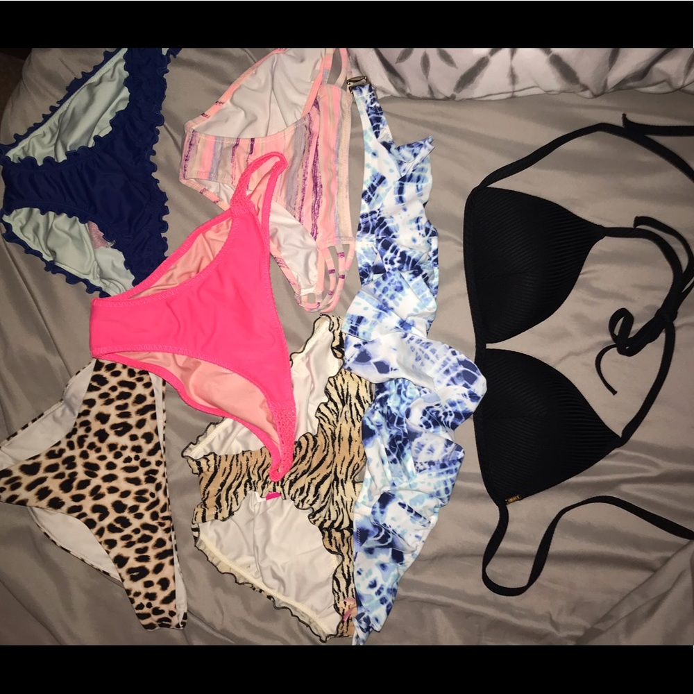 Pink swimsuit bundle!!
